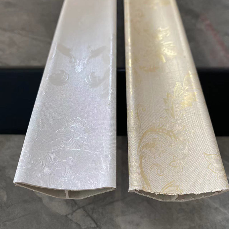 เส้นตกแต่งวิลล่า พื้นไม้ลามิเนต ไม้บัว PVC 500กรัม/ม